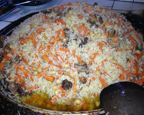 Купить курдючный жир, приготовить плов, 
